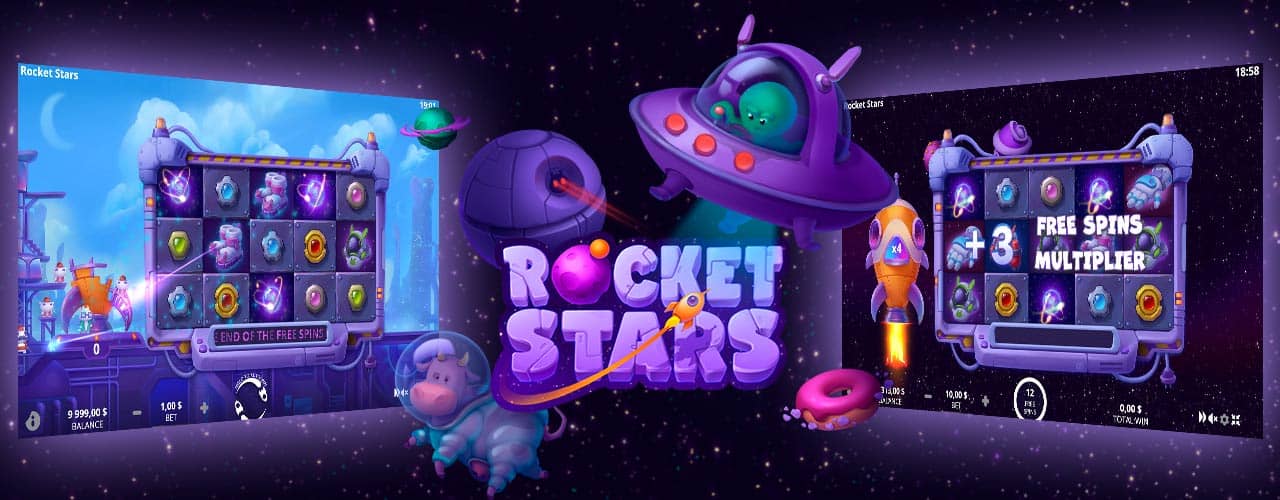 Игровой автомат Rocket Stars