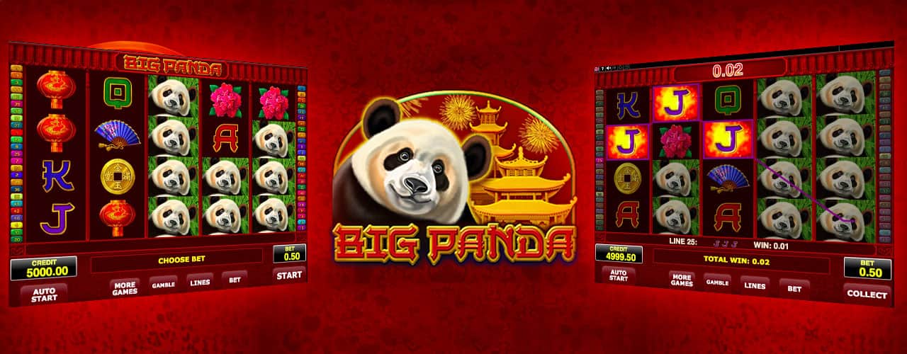 Игровой автомат Big Panda от Amatic Industries