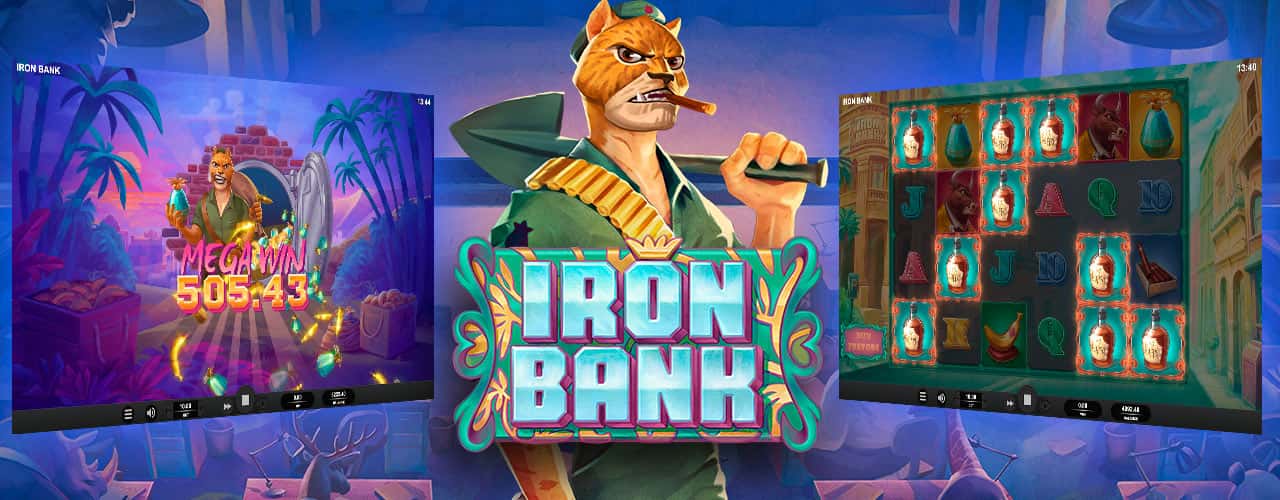 Игровой автомат Iron Bank от Relax Gaming