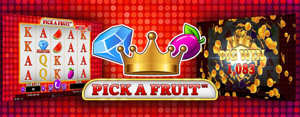 Игровой автомат Pick a Fruit от Spinomenal
