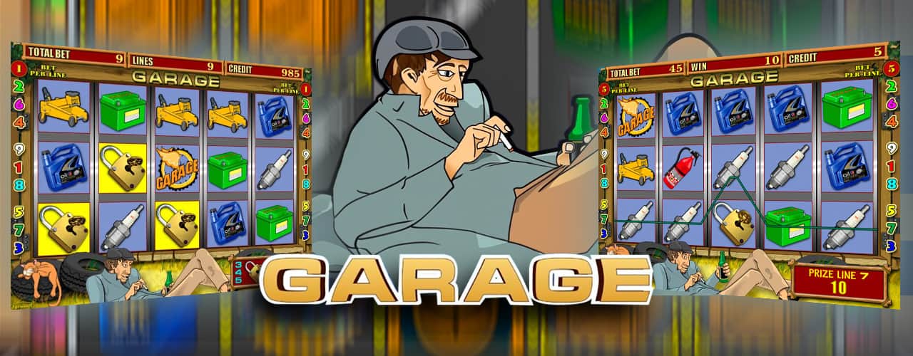 Игровой автомат Garage от Igrosoft