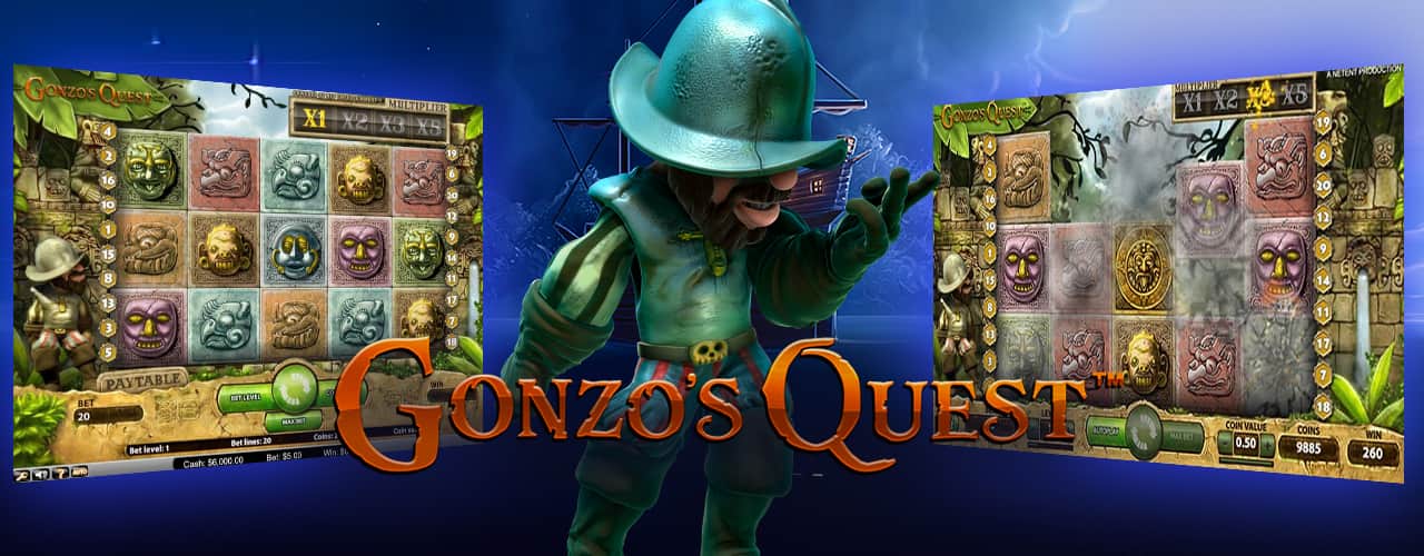 Игровой автомат Gonzo's Quest от Net Entertainment