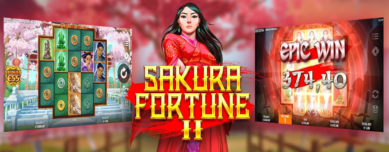 Игровой автомат Sakura Fortune 2 от Quickspin