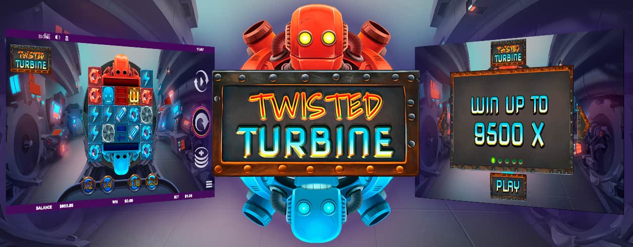 Игровой автомат Twisted Turbine от Relax Gaming