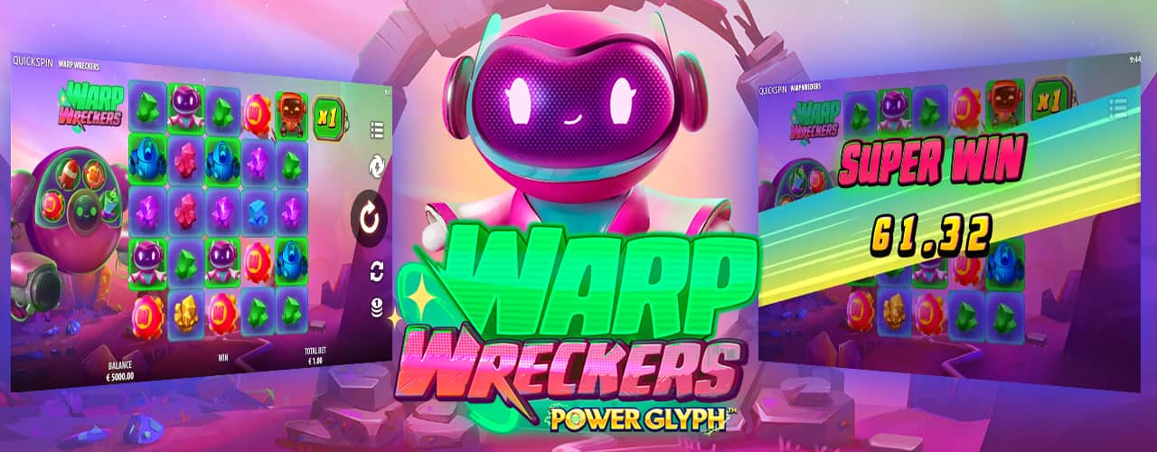 Игровой автомат Warp Wreckers Power Glyph