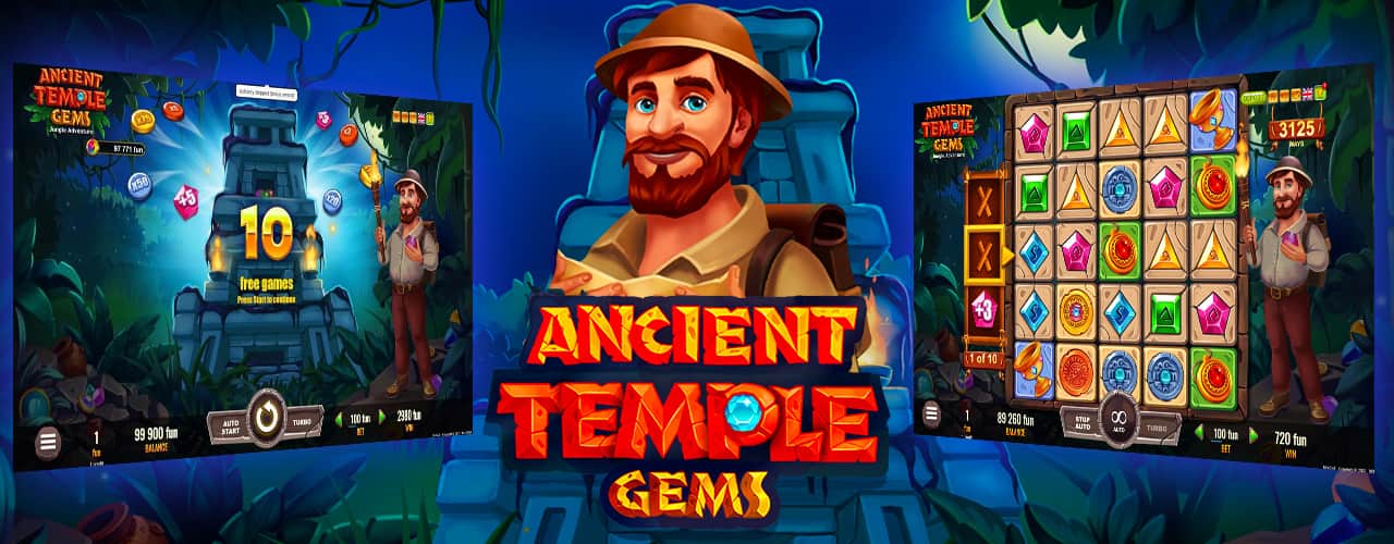 Игровой автомат Ancient Temple Gems