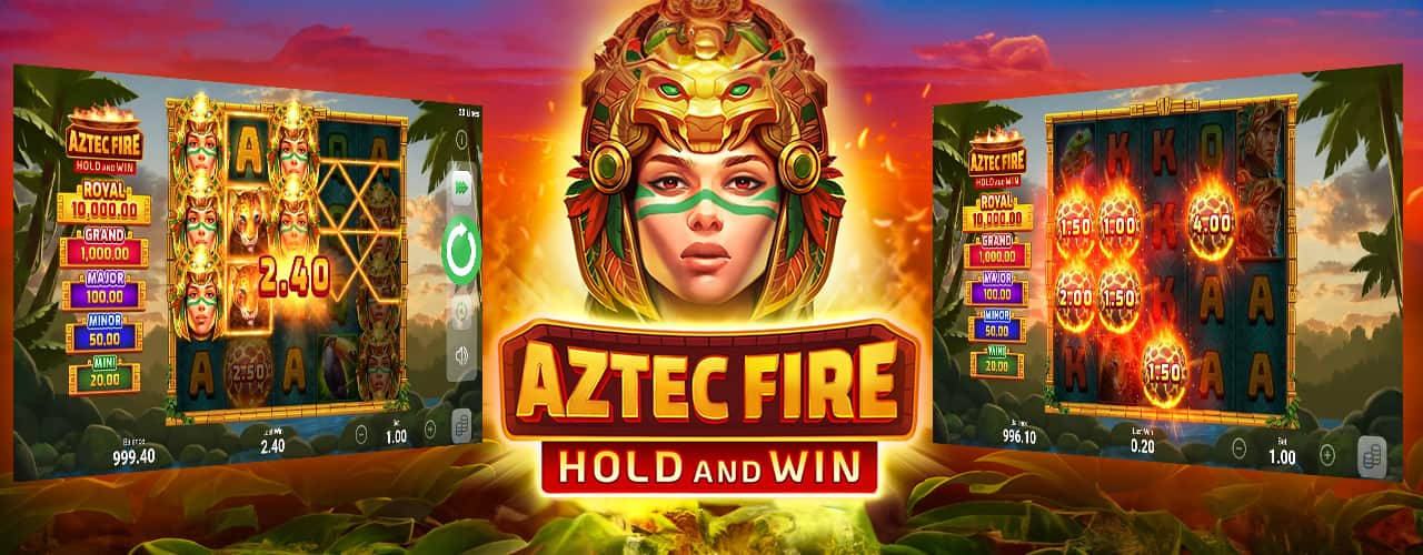 Игровой автомат Aztec Fire от 3 Oaks Gaming