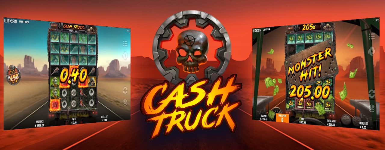 Игровой автомат Cash Truck от Quickspin