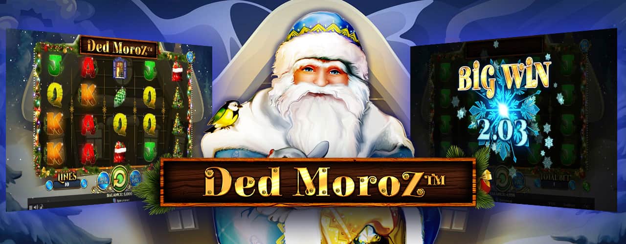Игровой автомат Ded Moroz от Spinomenal