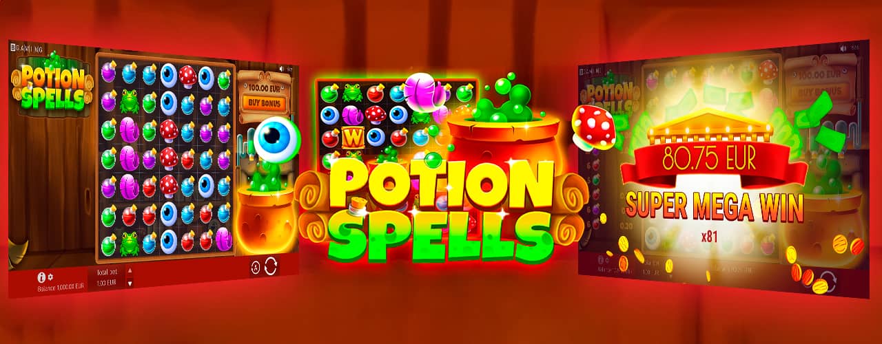 Игровой автомат Potion Spells