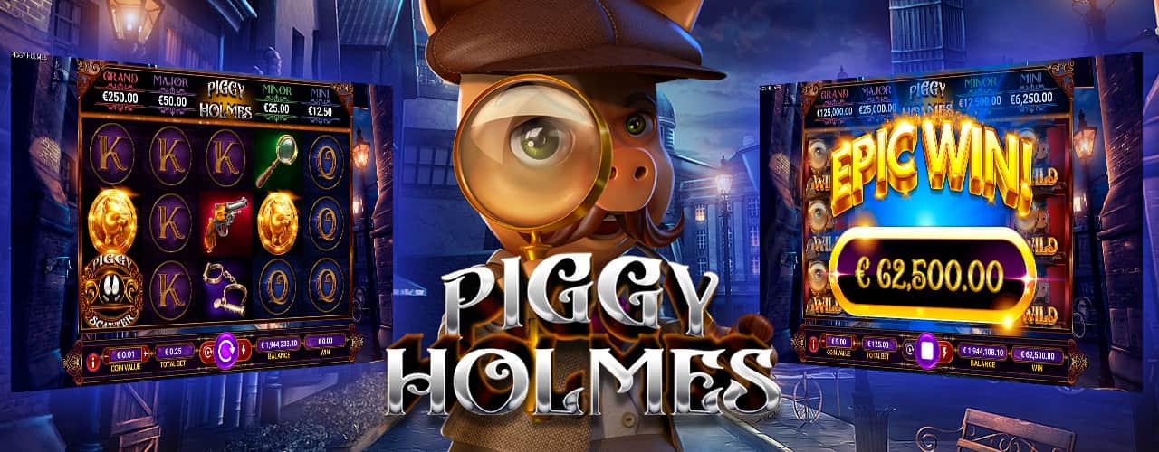 Игровой автомат Piggy Holmes