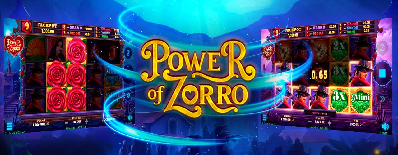 Игровой автомат Power of Zorro